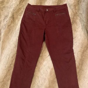 American Eagle Maroon Jeans